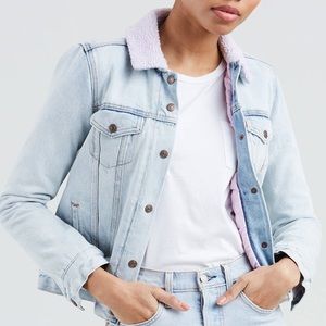 Levi’s Sherpa Denim Jacket